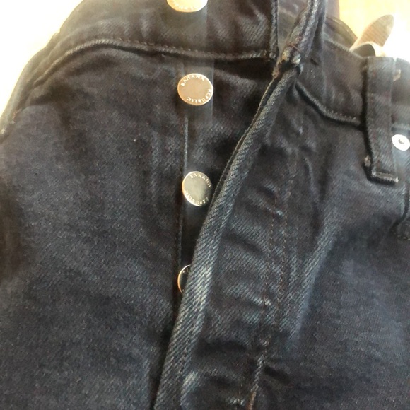 Size 31 Banana Republic High rise straight premium denim jeans. - Picture 7 of 9